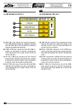 Preview for 96 page of Ferrari Costruzioni Meccaniche FAST BLOC 3 Series Operating And Service Manual