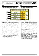 Preview for 97 page of Ferrari Costruzioni Meccaniche FAST BLOC 3 Series Operating And Service Manual