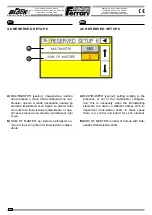 Preview for 102 page of Ferrari Costruzioni Meccaniche FAST BLOC 3 Series Operating And Service Manual