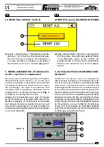 Preview for 109 page of Ferrari Costruzioni Meccaniche FAST BLOC 3 Series Operating And Service Manual