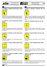 Preview for 112 page of Ferrari Costruzioni Meccaniche FAST BLOC 3 Series Operating And Service Manual