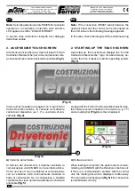 Preview for 122 page of Ferrari Costruzioni Meccaniche FAST BLOC 3 Series Operating And Service Manual