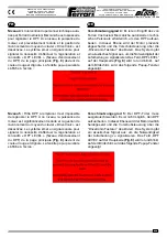 Preview for 137 page of Ferrari Costruzioni Meccaniche FAST BLOC 3 Series Operating And Service Manual