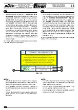 Preview for 142 page of Ferrari Costruzioni Meccaniche FAST BLOC 3 Series Operating And Service Manual