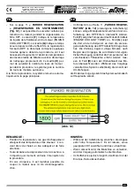 Preview for 143 page of Ferrari Costruzioni Meccaniche FAST BLOC 3 Series Operating And Service Manual