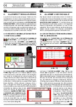 Preview for 147 page of Ferrari Costruzioni Meccaniche FAST BLOC 3 Series Operating And Service Manual