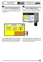 Preview for 155 page of Ferrari Costruzioni Meccaniche FAST BLOC 3 Series Operating And Service Manual