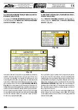 Preview for 160 page of Ferrari Costruzioni Meccaniche FAST BLOC 3 Series Operating And Service Manual