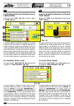 Preview for 162 page of Ferrari Costruzioni Meccaniche FAST BLOC 3 Series Operating And Service Manual