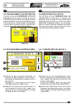 Preview for 165 page of Ferrari Costruzioni Meccaniche FAST BLOC 3 Series Operating And Service Manual