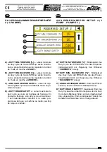 Preview for 169 page of Ferrari Costruzioni Meccaniche FAST BLOC 3 Series Operating And Service Manual