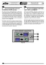 Preview for 182 page of Ferrari Costruzioni Meccaniche FAST BLOC 3 Series Operating And Service Manual