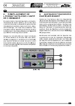 Preview for 183 page of Ferrari Costruzioni Meccaniche FAST BLOC 3 Series Operating And Service Manual