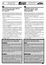 Preview for 193 page of Ferrari Costruzioni Meccaniche FAST BLOC 3 Series Operating And Service Manual