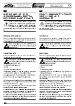 Preview for 212 page of Ferrari Costruzioni Meccaniche FAST BLOC 3 Series Operating And Service Manual