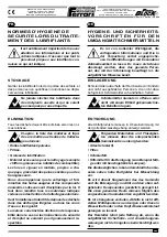 Preview for 213 page of Ferrari Costruzioni Meccaniche FAST BLOC 3 Series Operating And Service Manual