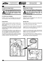 Preview for 224 page of Ferrari Costruzioni Meccaniche FAST BLOC 3 Series Operating And Service Manual