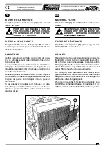 Preview for 225 page of Ferrari Costruzioni Meccaniche FAST BLOC 3 Series Operating And Service Manual