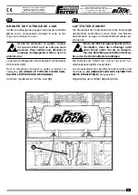 Preview for 233 page of Ferrari Costruzioni Meccaniche FAST BLOC 3 Series Operating And Service Manual