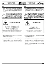 Preview for 247 page of Ferrari Costruzioni Meccaniche FAST BLOC 3 Series Operating And Service Manual