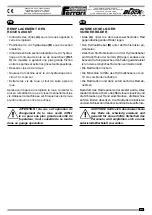 Preview for 249 page of Ferrari Costruzioni Meccaniche FAST BLOC 3 Series Operating And Service Manual