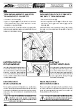 Preview for 252 page of Ferrari Costruzioni Meccaniche FAST BLOC 3 Series Operating And Service Manual