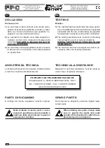 Preview for 16 page of Ferrari Costruzioni Meccaniche FPC Operating And Service Manual