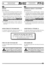 Preview for 17 page of Ferrari Costruzioni Meccaniche FPC Operating And Service Manual