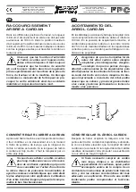 Preview for 61 page of Ferrari Costruzioni Meccaniche FPC Operating And Service Manual