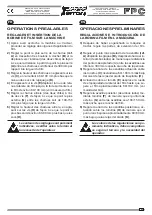 Preview for 85 page of Ferrari Costruzioni Meccaniche FPC Operating And Service Manual