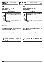 Preview for 110 page of Ferrari Costruzioni Meccaniche FPC Operating And Service Manual