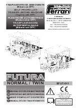 Предварительный просмотр 1 страницы Ferrari Costruzioni Meccaniche FUTURA NORMAL Operating And Service Manual