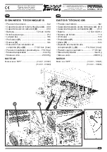 Предварительный просмотр 7 страницы Ferrari Costruzioni Meccaniche FUTURA NORMAL Operating And Service Manual