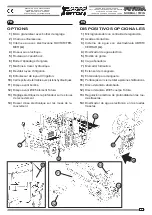 Предварительный просмотр 9 страницы Ferrari Costruzioni Meccaniche FUTURA NORMAL Operating And Service Manual