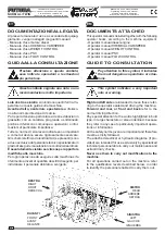 Предварительный просмотр 14 страницы Ferrari Costruzioni Meccaniche FUTURA NORMAL Operating And Service Manual