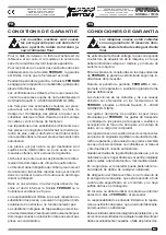 Предварительный просмотр 19 страницы Ferrari Costruzioni Meccaniche FUTURA NORMAL Operating And Service Manual