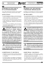 Предварительный просмотр 23 страницы Ferrari Costruzioni Meccaniche FUTURA NORMAL Operating And Service Manual