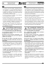 Preview for 31 page of Ferrari Costruzioni Meccaniche FUTURA NORMAL Operating And Service Manual