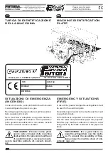 Preview for 56 page of Ferrari Costruzioni Meccaniche FUTURA NORMAL Operating And Service Manual