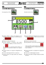 Предварительный просмотр 109 страницы Ferrari Costruzioni Meccaniche FUTURA NORMAL Operating And Service Manual