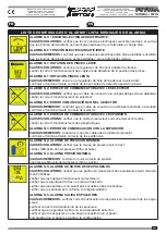 Предварительный просмотр 125 страницы Ferrari Costruzioni Meccaniche FUTURA NORMAL Operating And Service Manual