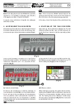 Предварительный просмотр 140 страницы Ferrari Costruzioni Meccaniche FUTURA NORMAL Operating And Service Manual