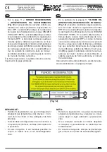 Предварительный просмотр 161 страницы Ferrari Costruzioni Meccaniche FUTURA NORMAL Operating And Service Manual