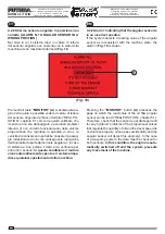 Предварительный просмотр 170 страницы Ferrari Costruzioni Meccaniche FUTURA NORMAL Operating And Service Manual