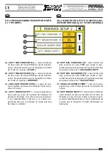 Предварительный просмотр 187 страницы Ferrari Costruzioni Meccaniche FUTURA NORMAL Operating And Service Manual