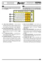 Предварительный просмотр 189 страницы Ferrari Costruzioni Meccaniche FUTURA NORMAL Operating And Service Manual