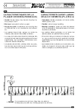 Предварительный просмотр 213 страницы Ferrari Costruzioni Meccaniche FUTURA NORMAL Operating And Service Manual