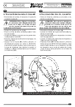 Предварительный просмотр 215 страницы Ferrari Costruzioni Meccaniche FUTURA NORMAL Operating And Service Manual