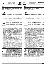 Предварительный просмотр 229 страницы Ferrari Costruzioni Meccaniche FUTURA NORMAL Operating And Service Manual