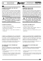 Предварительный просмотр 233 страницы Ferrari Costruzioni Meccaniche FUTURA NORMAL Operating And Service Manual